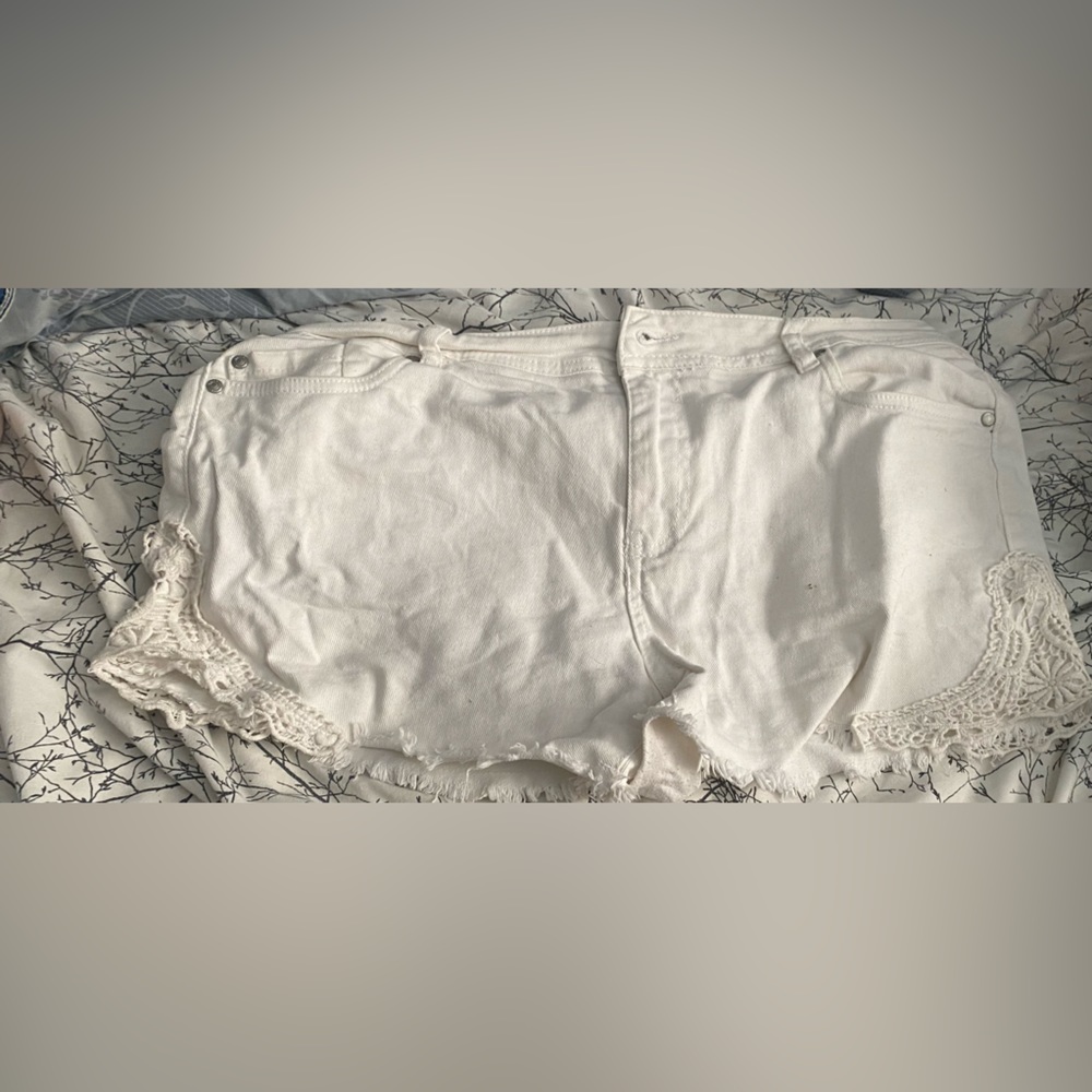 white shorts